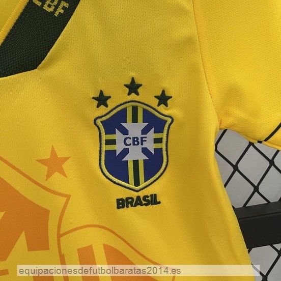 Nuevo 1ª Conjunto De Niños Brasil Retro 1994 Amarillo Baratas